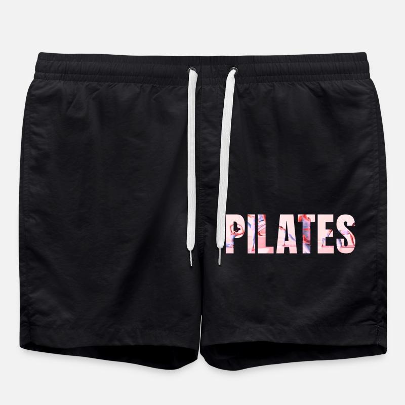 Pilates - Short de bain - noir