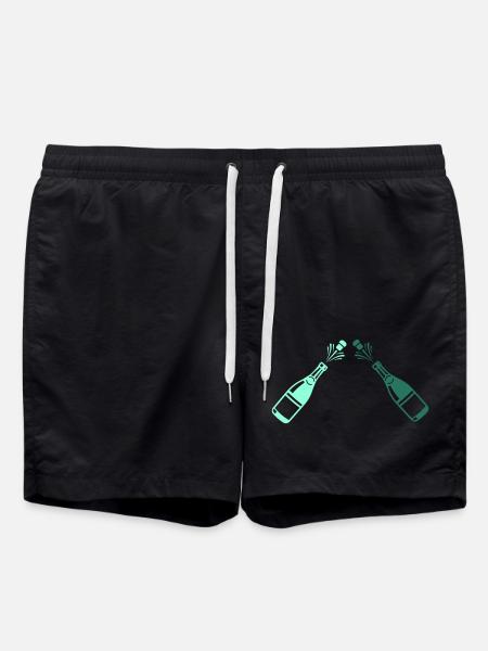 Champangner - Swim Trunks - black