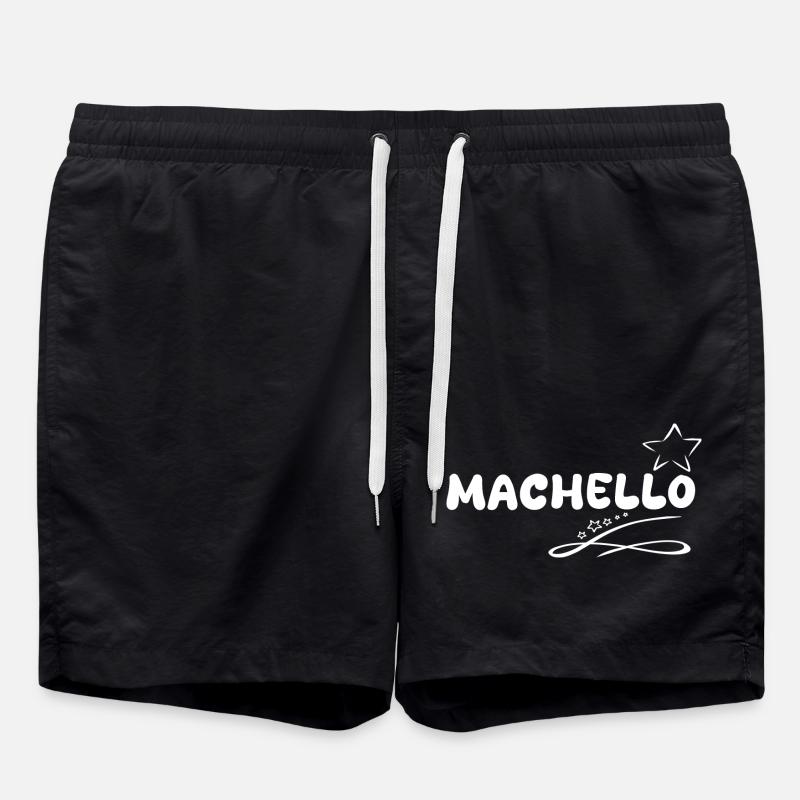 Gift Machello - Swim Trunks - black