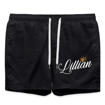 Lillian Nom pour les femmes Enfants Tout-petits - Lillian - Short de bain - noir - Devant - AI Model Male 185 light (185cm)