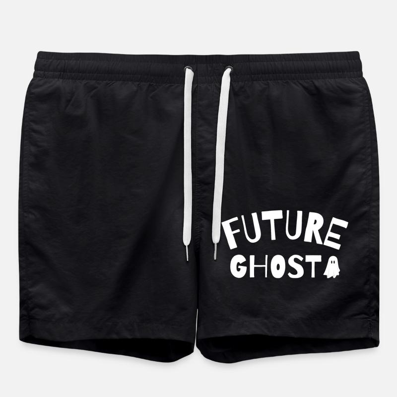 Future Ghost - Swim Trunks - black