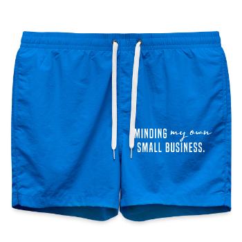 Sich um mein eigenes kleines Geschäft kümmern - Badeshorts - Cobalt blue - Vorne