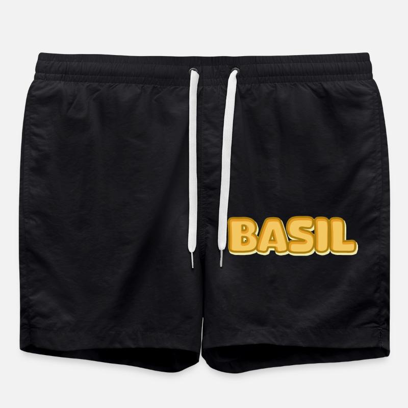 Basil Basil - Swim Trunks - black