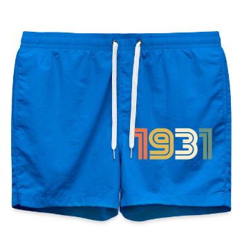 Sport year of birth 1931 - Swim Trunks - cobalt blue - Front