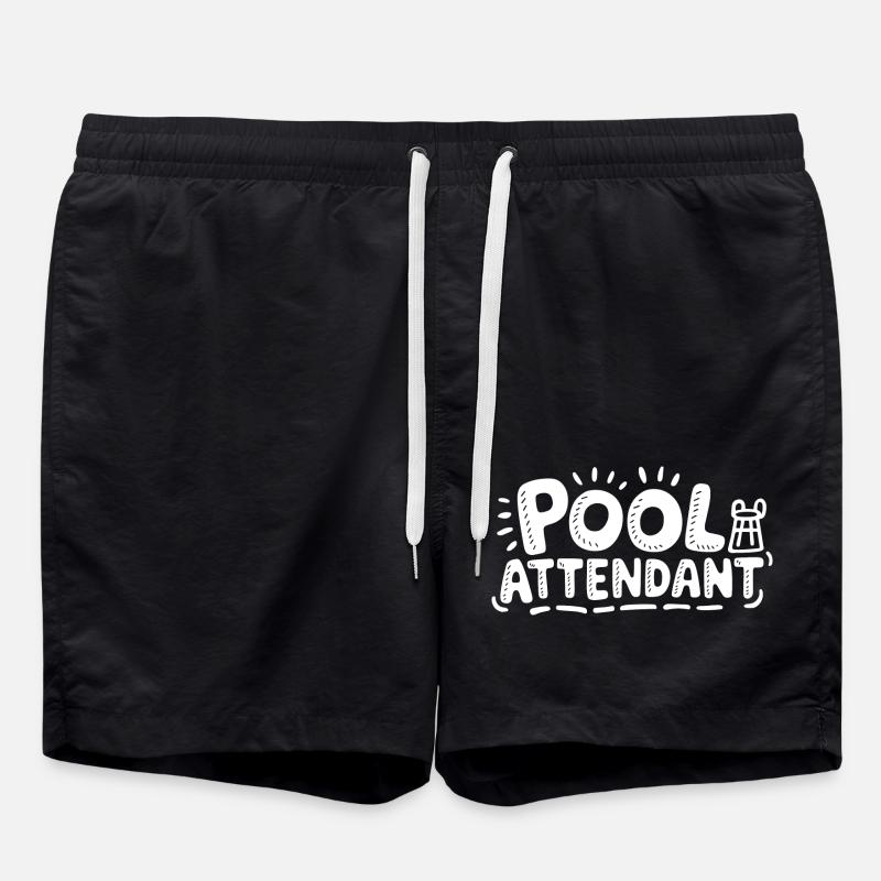 Lifeguard feeling - Swim Trunks - black