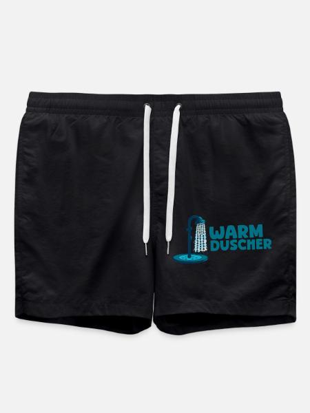 Warmduscher - Badeshorts - Schwarz