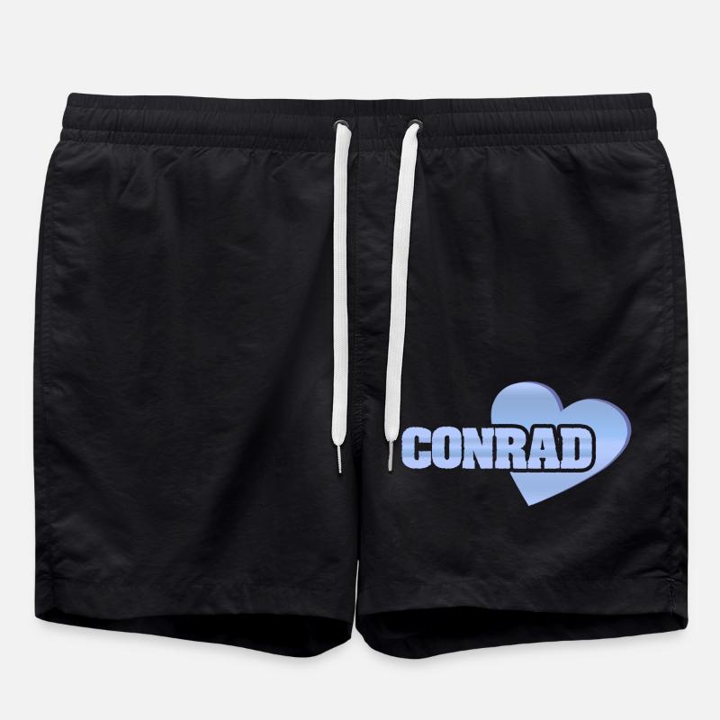 Gift for Conrad - Swim Trunks - black