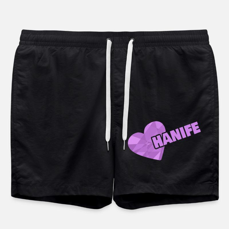 Gift for Hanife - Swim Trunks - black