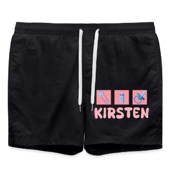 Pacifier Kirsten - Swim Trunks - black - Front - AI Model Male 185 light (185cm)