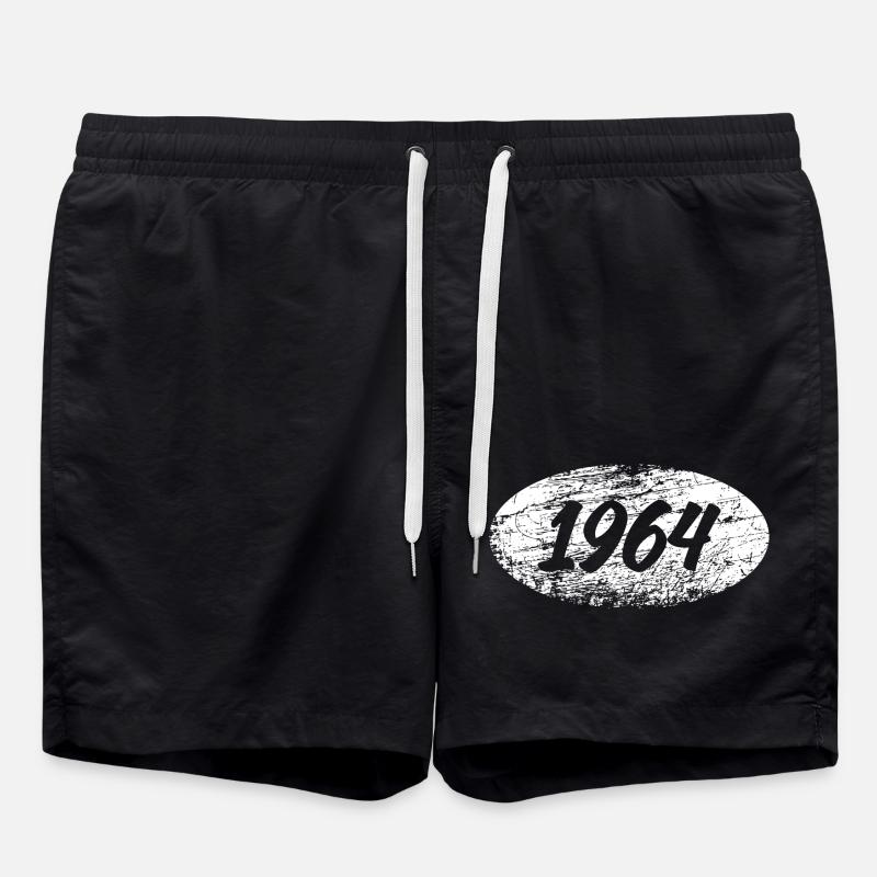 1964 - Swim Trunks - black
