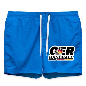 ALLEMAGNE : LA PASSION DU HANDBALL - Short de bain - cobalt blue - Devant
