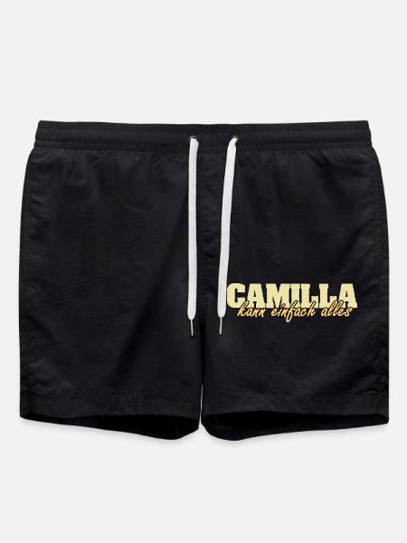 Ms. Camilla - Swim Trunks - black