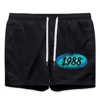 Elypse 1988 - Swim Trunks - black - Front - AI Model Male 185 light (185cm)