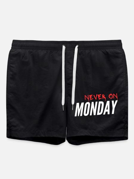 Monday - Badeshorts - Schwarz