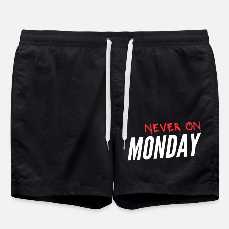 Monday - Badeshorts - Schwarz