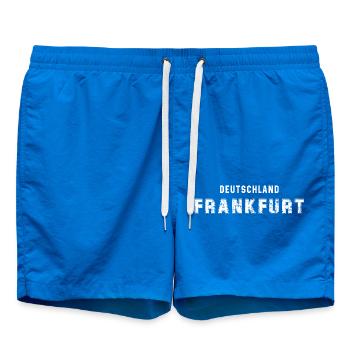 Allemagne Francfort - Urban Vintage Design - Short de bain - cobalt blue - Devant