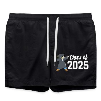 Classe de 2025 Abitur Abiturient Abitur 2025 - Short de bain - noir - Devant - AI Model Male 185 light (185cm)