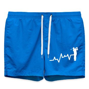 Battement de cœur du golfeur Golf - Short de bain - cobalt blue - Devant