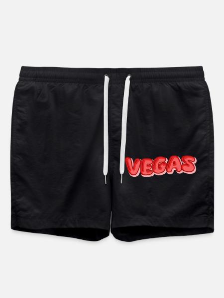 Vacation Vegas - Swim Trunks - black