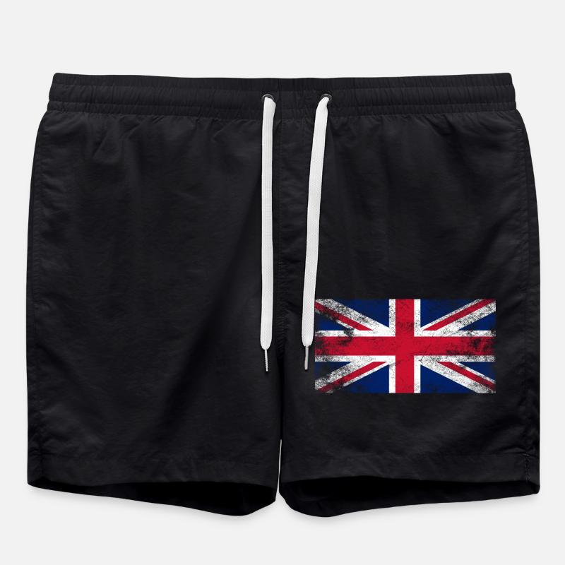 Great Britan - Swim Trunks - black