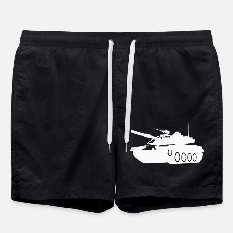 tank - Swim Trunks - black