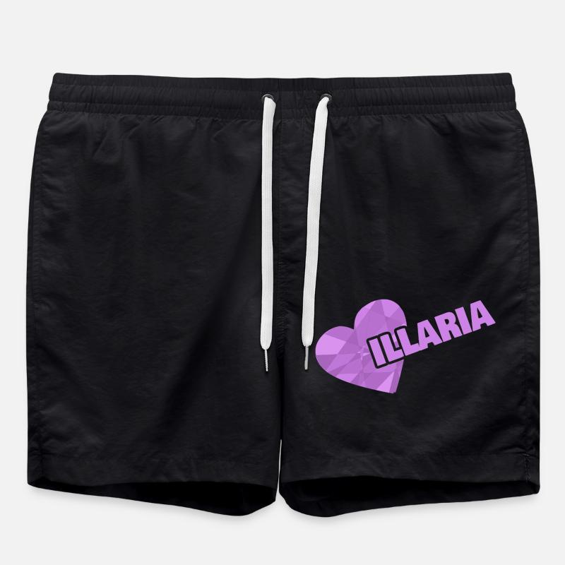 Crown Illaria - Swim Trunks - black