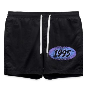 1995 - Short de bain - noir - Devant - AI Model Male 185 light (185cm)