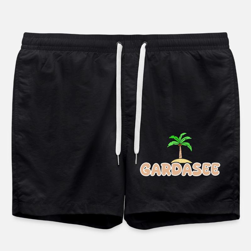 Lake Garda Lake Garda - Swim Trunks - black
