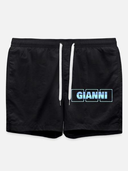 Gianni - Badeshorts - Schwarz