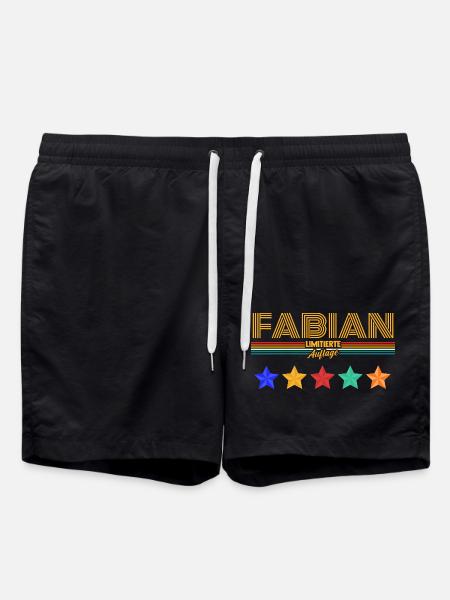 Fabian - Swim Trunks - black