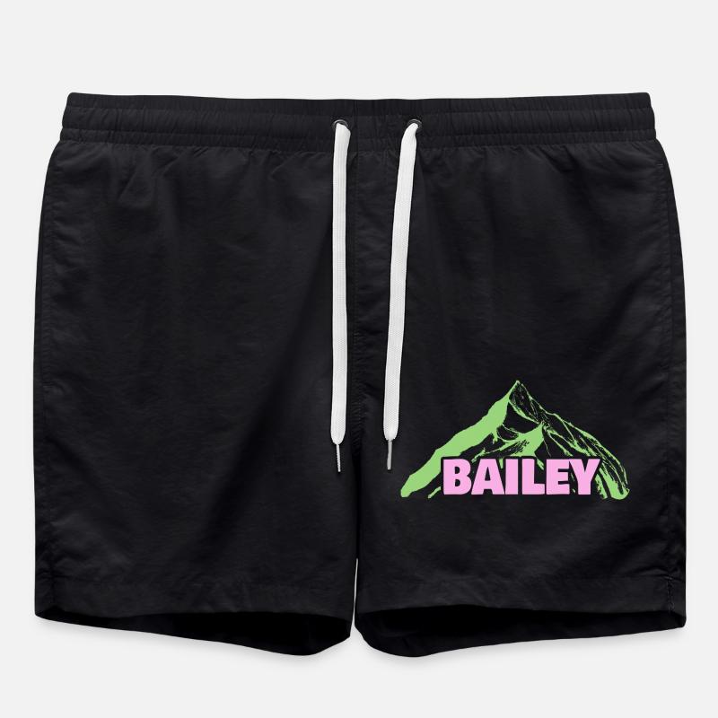 Bergsteigen Bail - Badeshorts - Schwarz