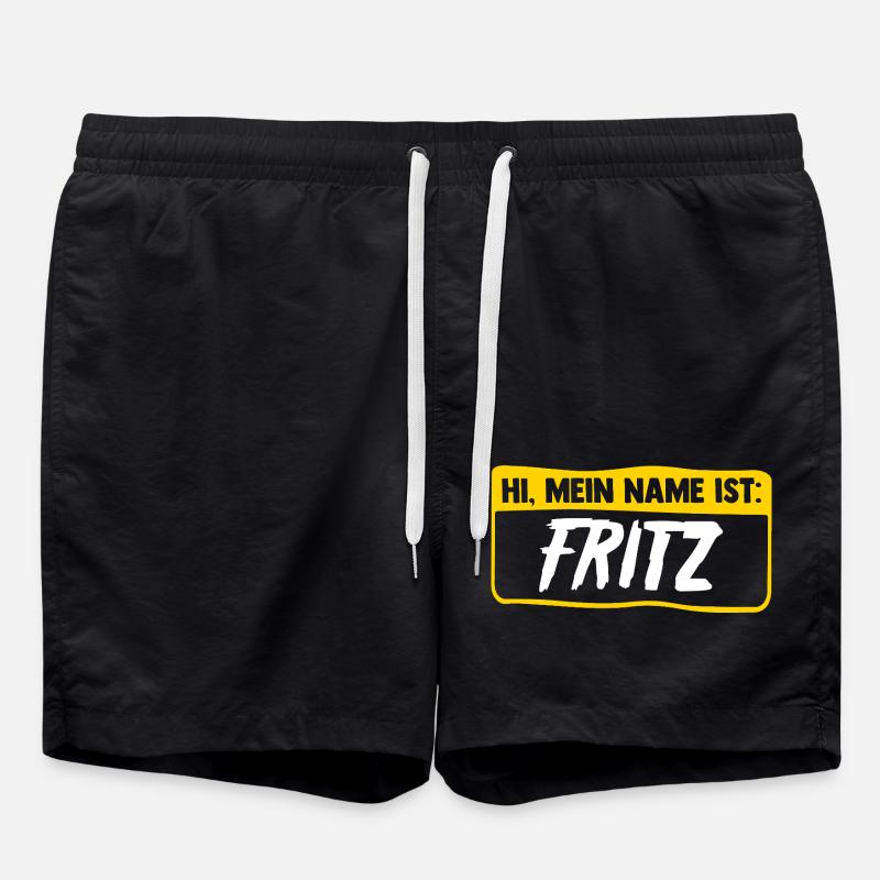 Fritz - Swim Trunks - black