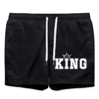 Roi - Short de bain - noir - Devant - AI Model Male 185 light (185cm)