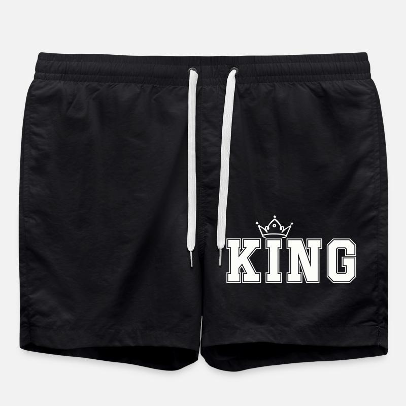 King - Swim Trunks - black