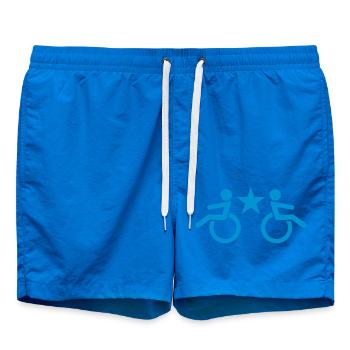 Fauteuils roulants conception fraîche étoiles - Short de bain - cobalt blue - Devant