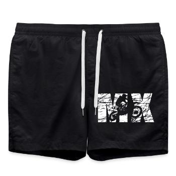 MX - Badeshorts - Schwarz - Vorne - AI Model Male 185 light (185cm)