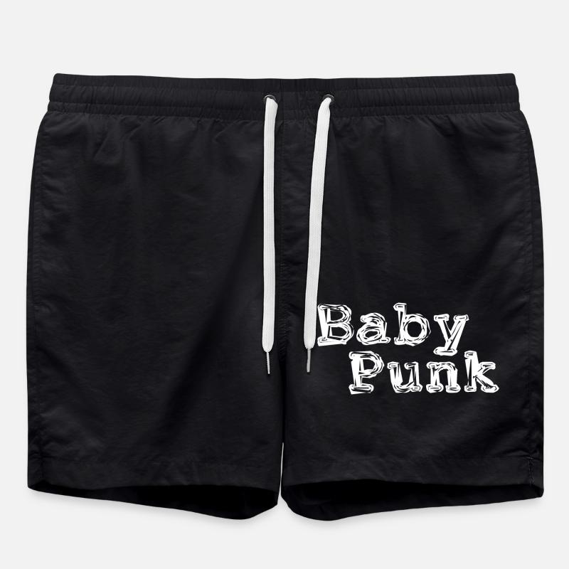 Bébé punk - Short de bain - noir