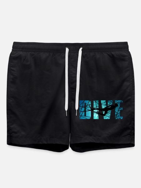 DIVE - Outdoor reef divers - Swim Trunks - black
