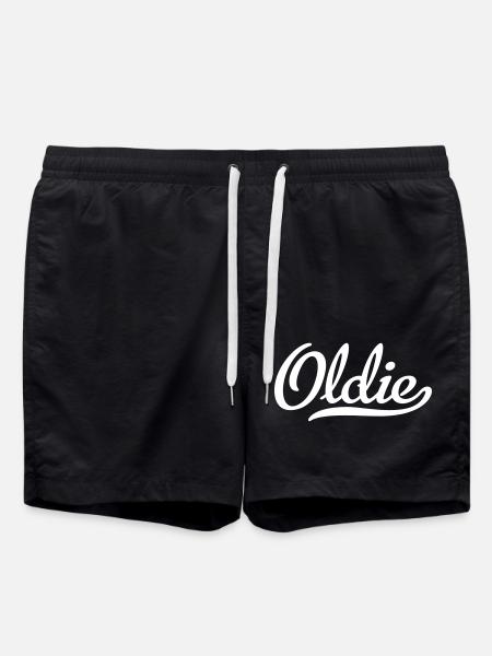 oldie - Swim Trunks - black