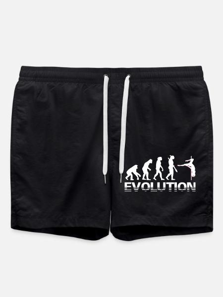 Poledancing Pole Dance Evolution - Swim Trunks - black