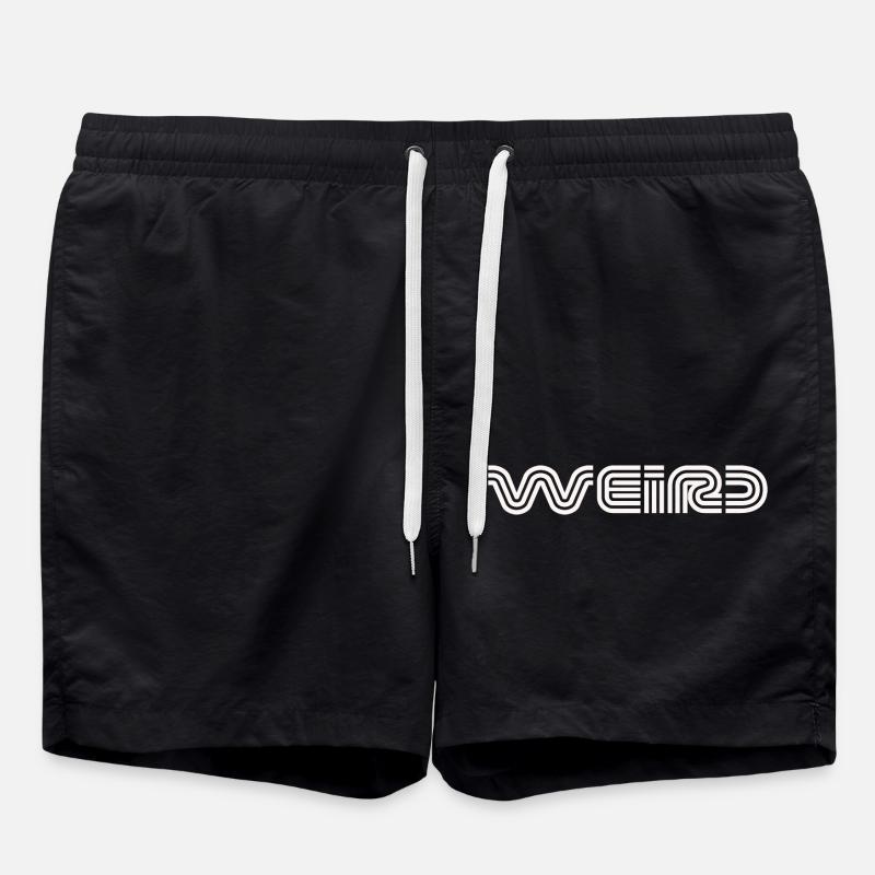 Weird - Short de bain - noir