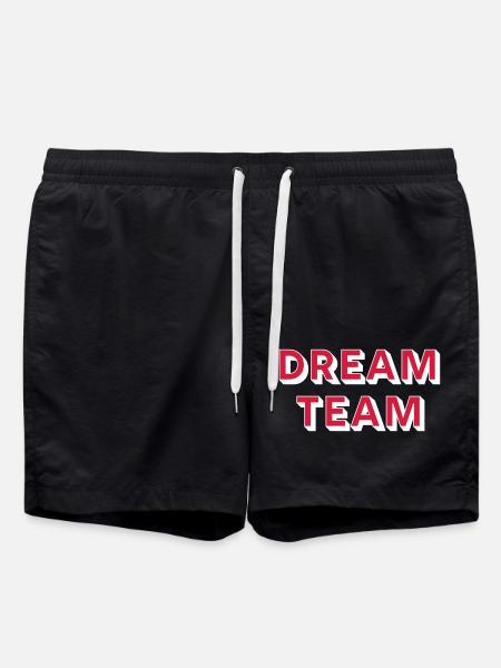 DREAMTEAM - Swim Trunks - black