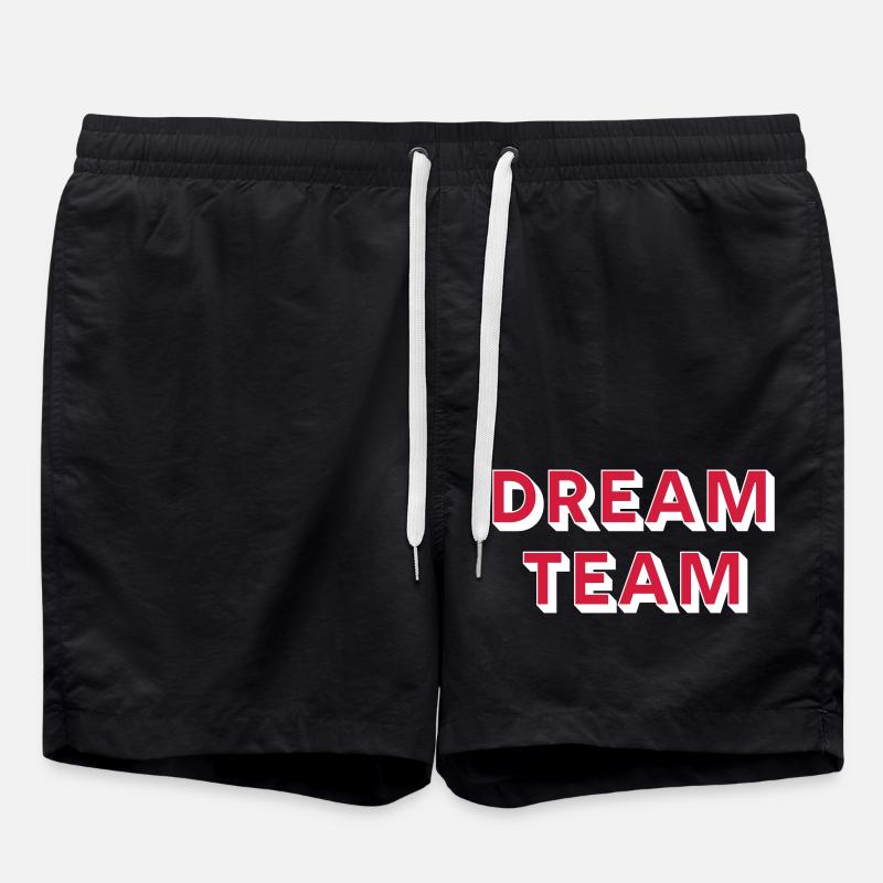 DREAMTEAM - Badeshorts - Schwarz