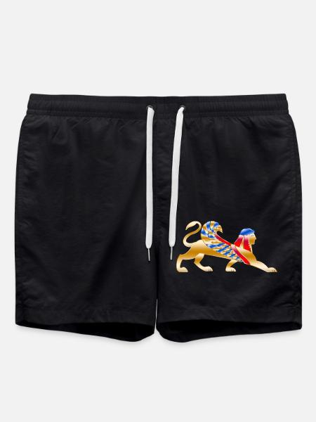 Egyptian gods ancient - Swim Trunks - black