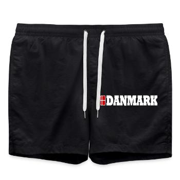 Danemark - Short de bain - noir - Devant - AI Model Male 185 light (185cm)