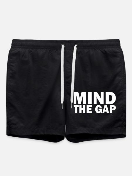 blockedTitle - Swim Trunks - black