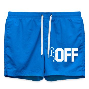 Va te faire foutre - Short de bain - cobalt blue - Devant