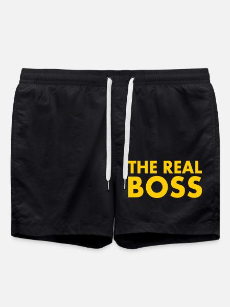 The real boss - Short de bain - noir
