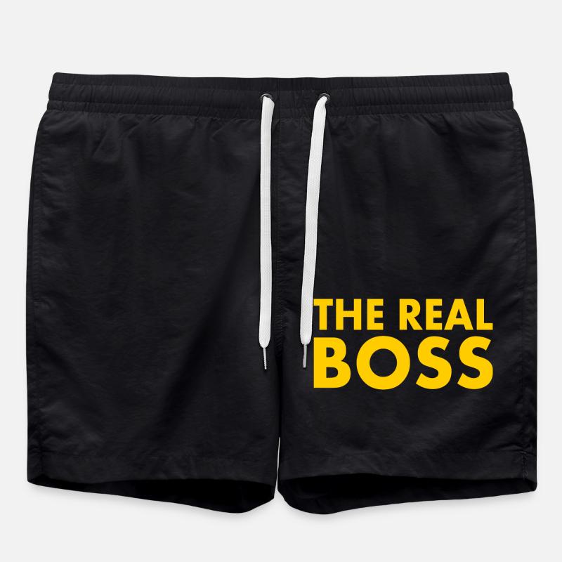 The real boss - Short de bain - noir