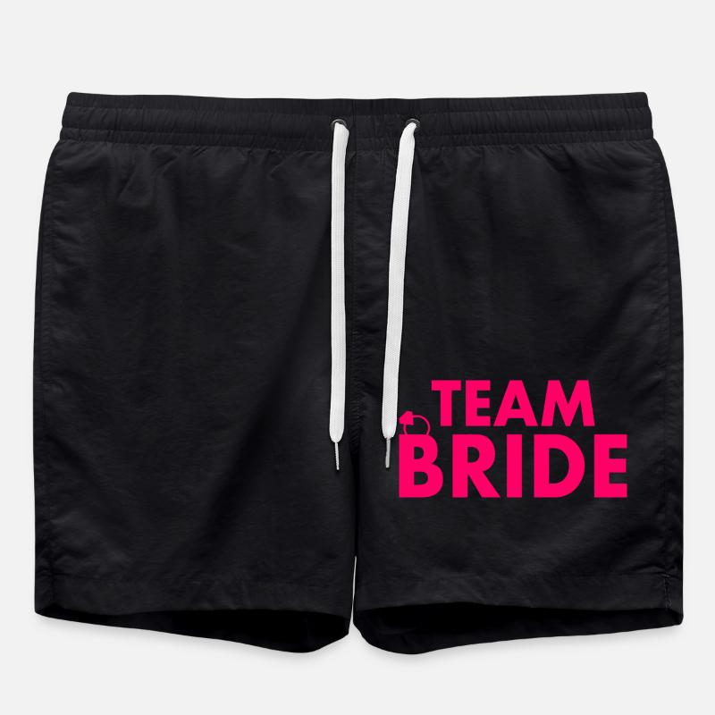 Team bride - Swim Trunks - black